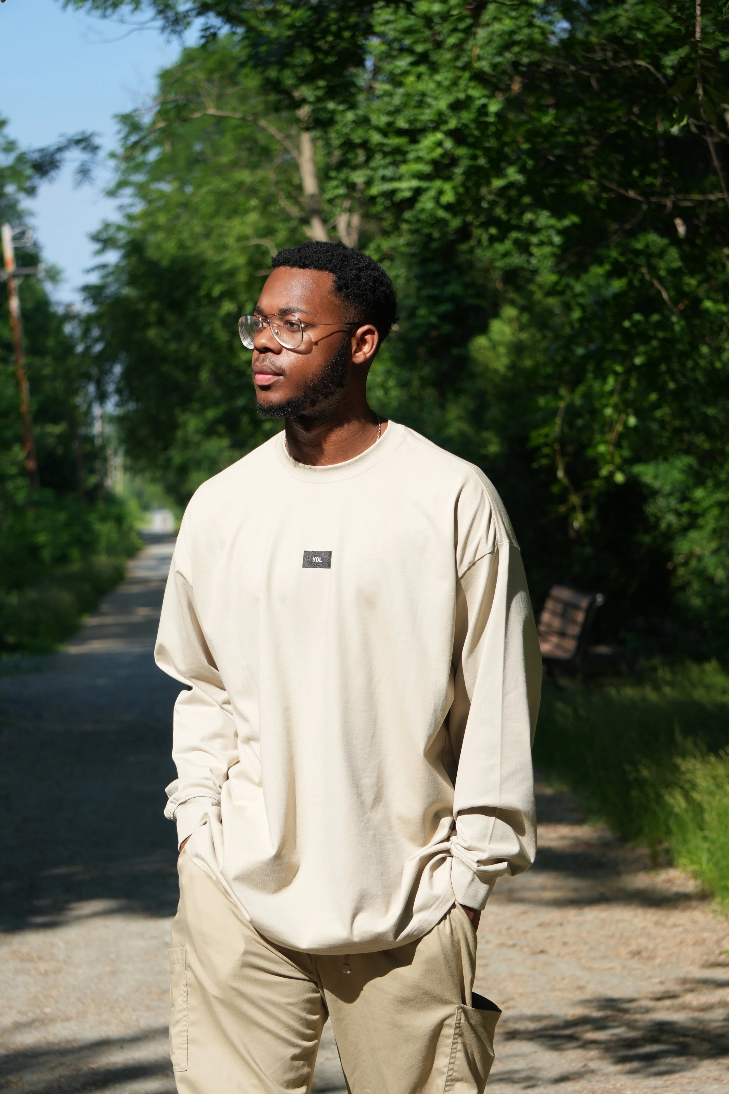 YOL Essential Long Sleeve (Sand)