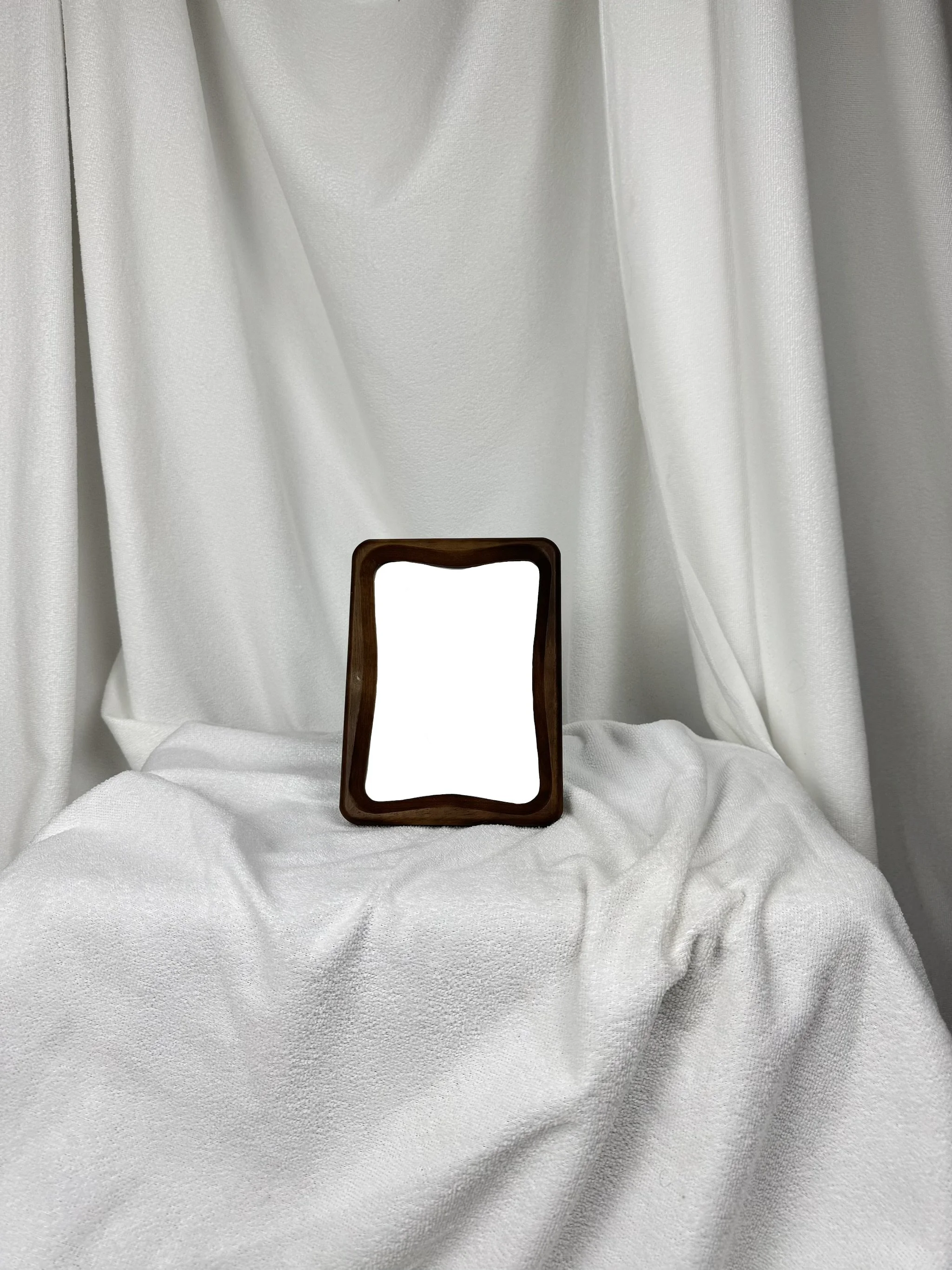 Curved frame