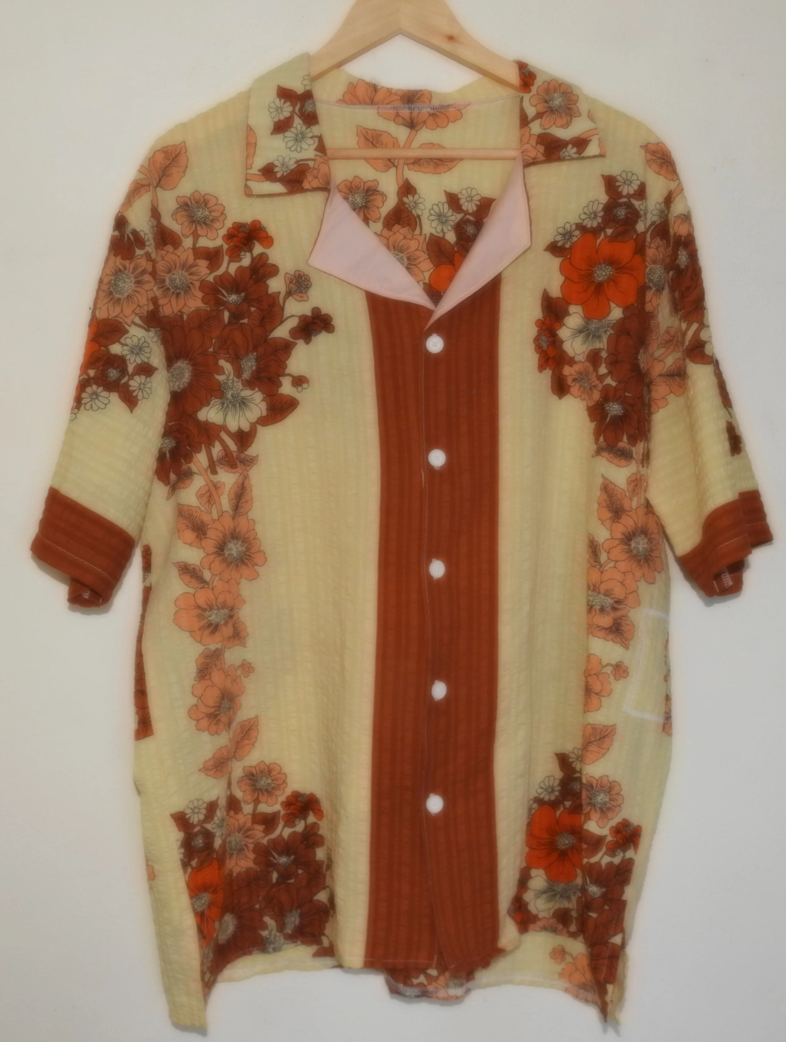 Vintage Floral Eco-Friendly Party Shirt