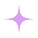 A purple star-shaped sparkle or glint on a black background.