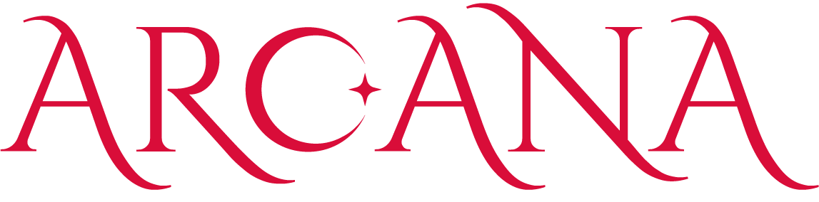 Text reading 'ARCVANA' in stylized font with a star inside the letter 'C'.