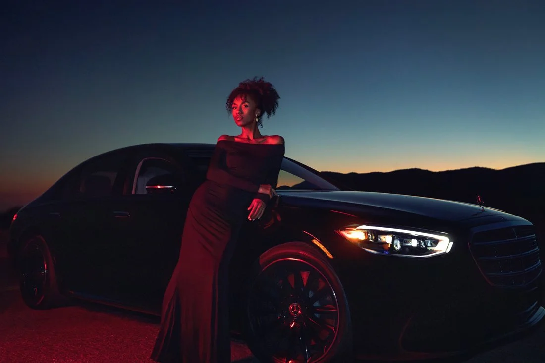 Mercedes-Benz campaign image for Mercedes-Benz USA captured by David Masemore, featuring integrated stills and cinematic motion for premium automotive advertising campaigns.