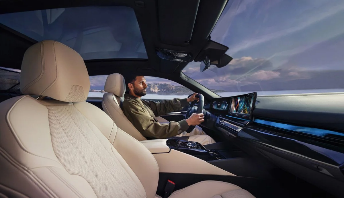 Capturing the BMW i5 EV Sedan with British Podcaster &amp; Author Jay Shetty