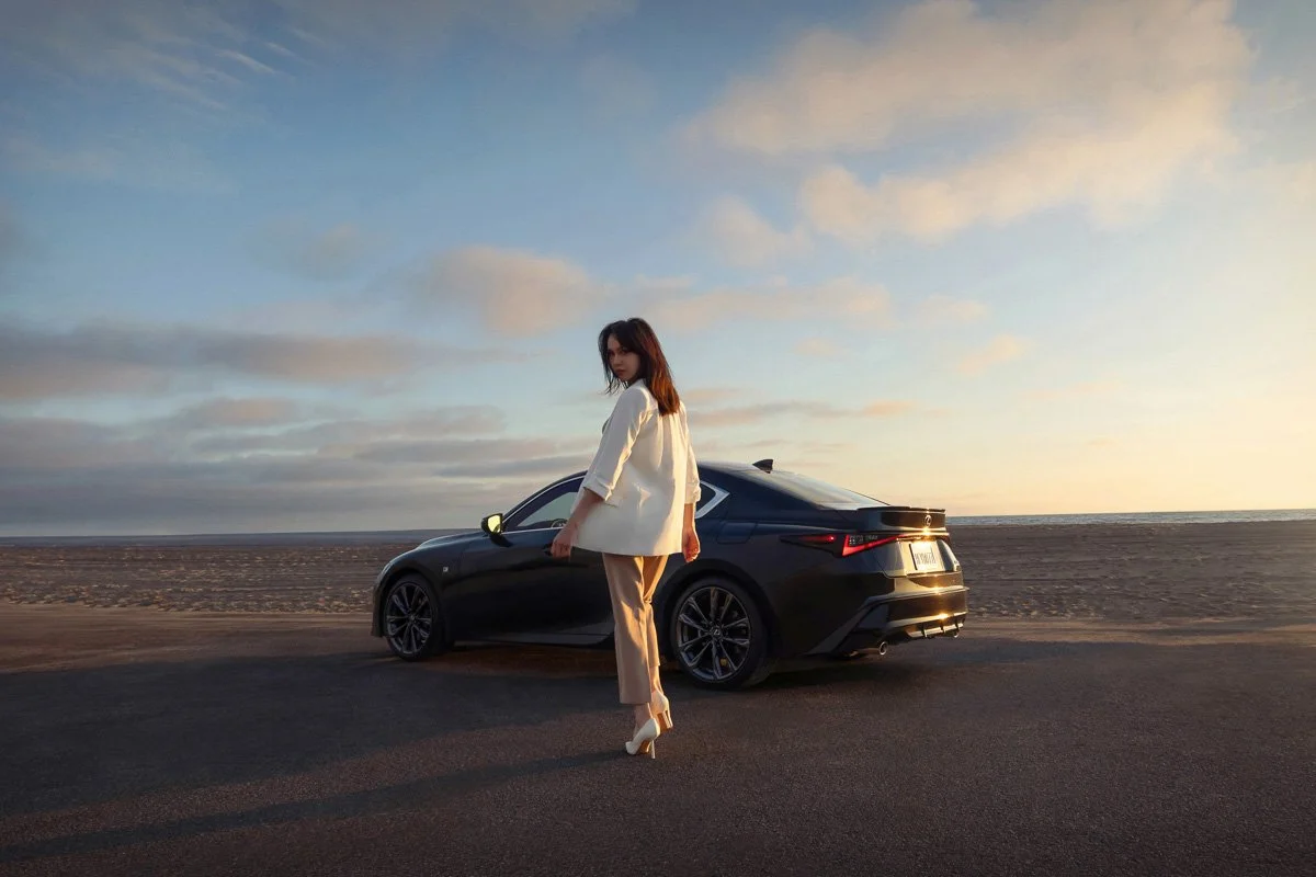 Commercial Fashion Photography with the Lexus IS 350 Sedan