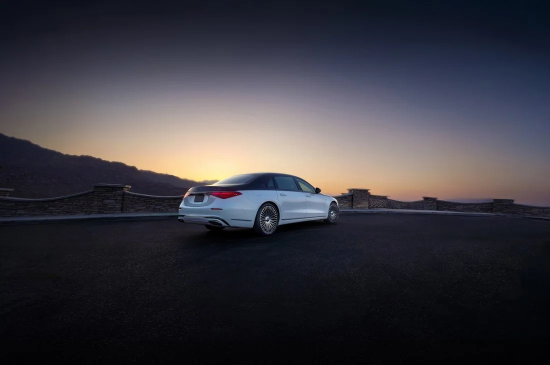Mercedes-Benz Maybach photographed in Los Angeles by David Masemore, delivering commercial automotive imagery for premium advertising campaigns.