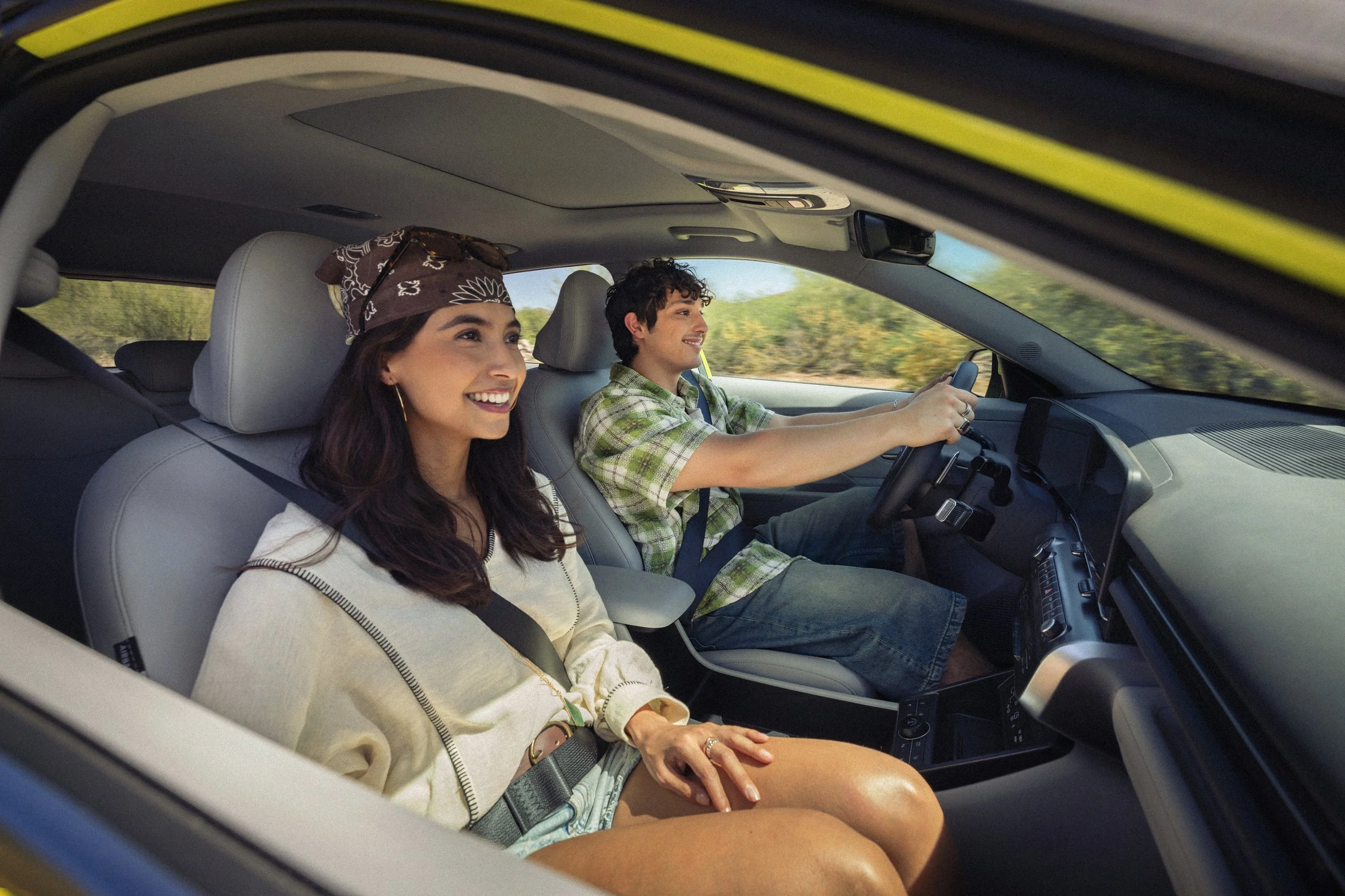 Campaign-David-Masemore-08.jpg Hyundai KONA automotive lifestyle photography featuring young talent inside the vehicle