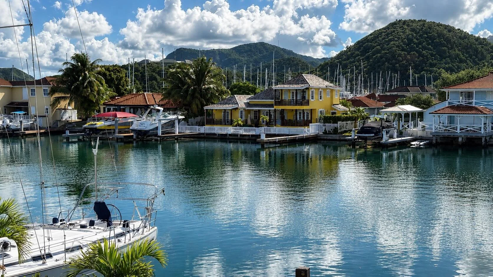 Inject it in my veins.  The view from the Salty Palm Villa. Come to Antigua