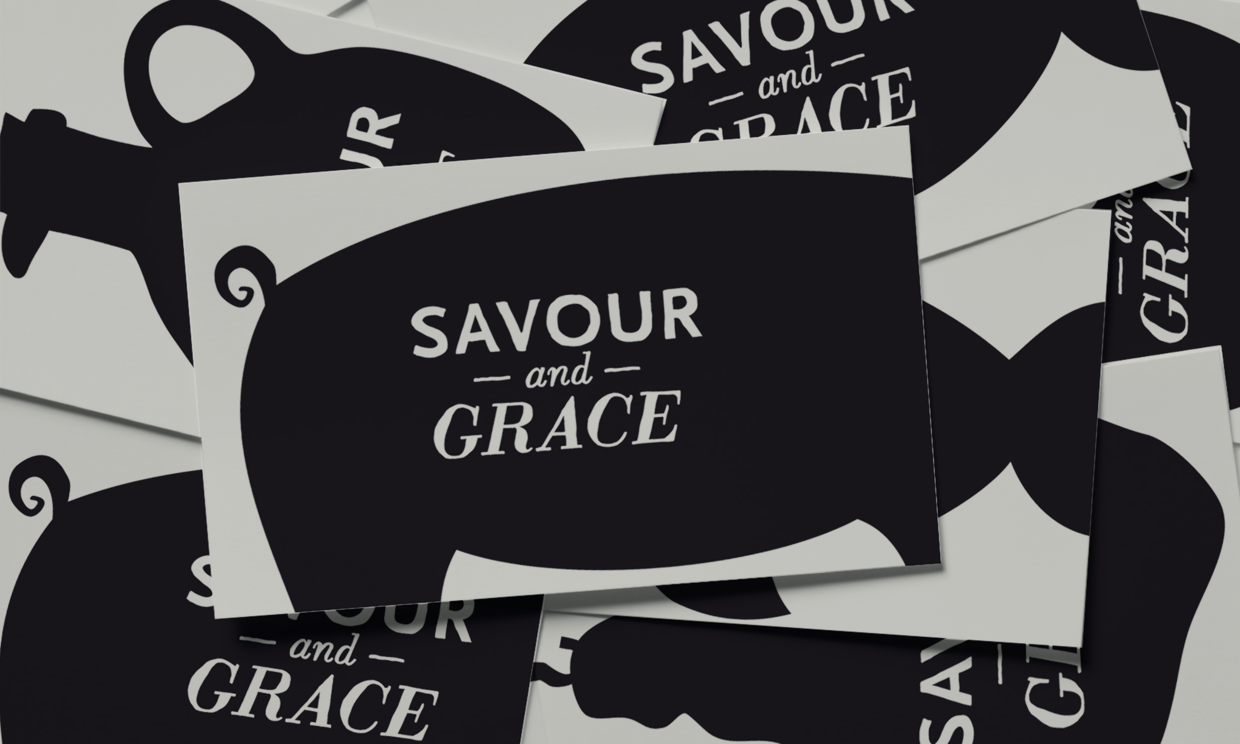  A sense of nostalgia was created through the hand created typography referencing old shop signage. The logo incorporates a series of illustrations featuring key product categories. 