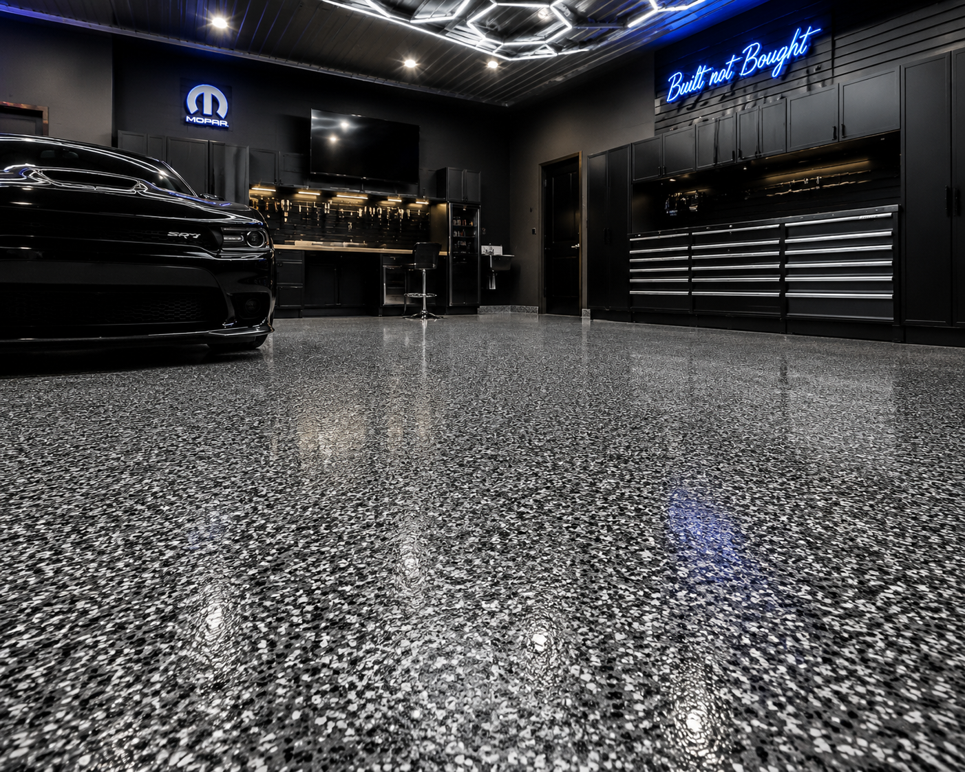Flake Flooring System