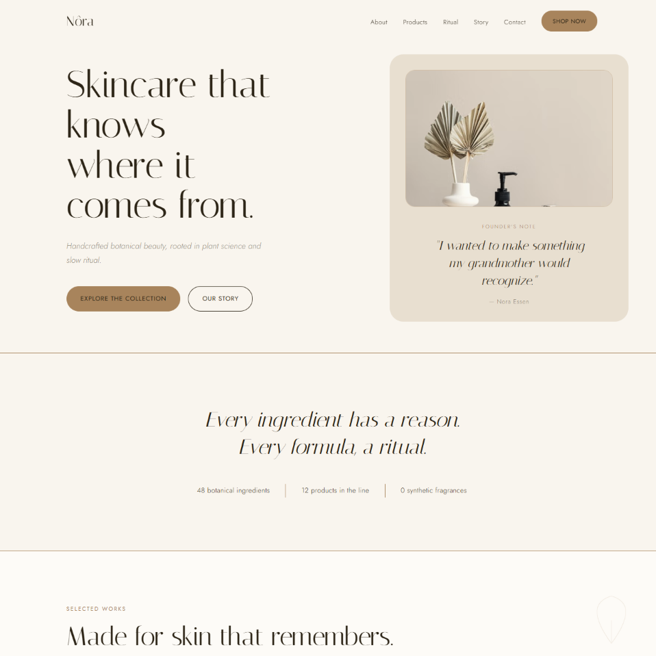Nora Skincare