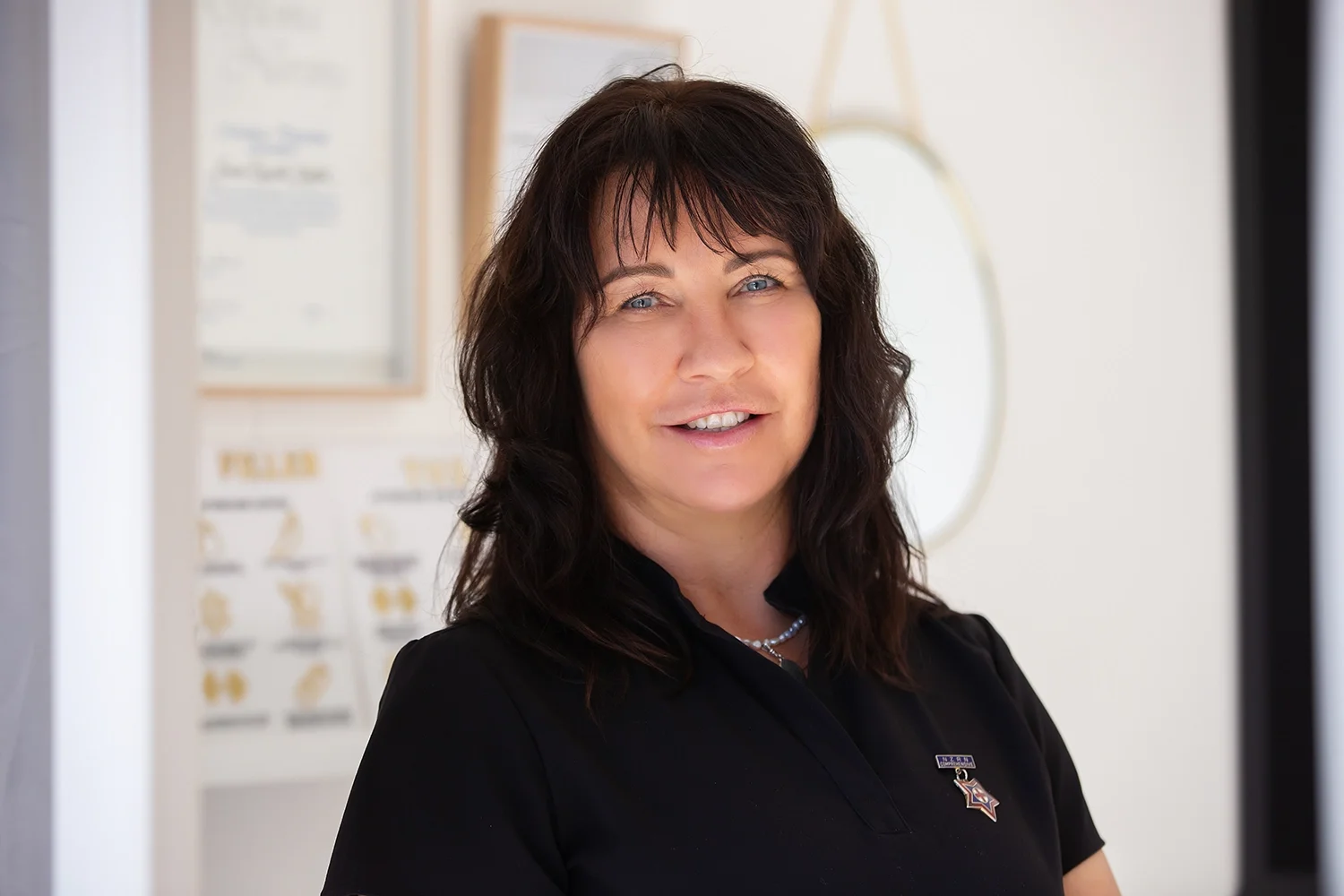 Portrait of Frances, founder of Face by Frances and experienced cosmetic injector in Auckland.