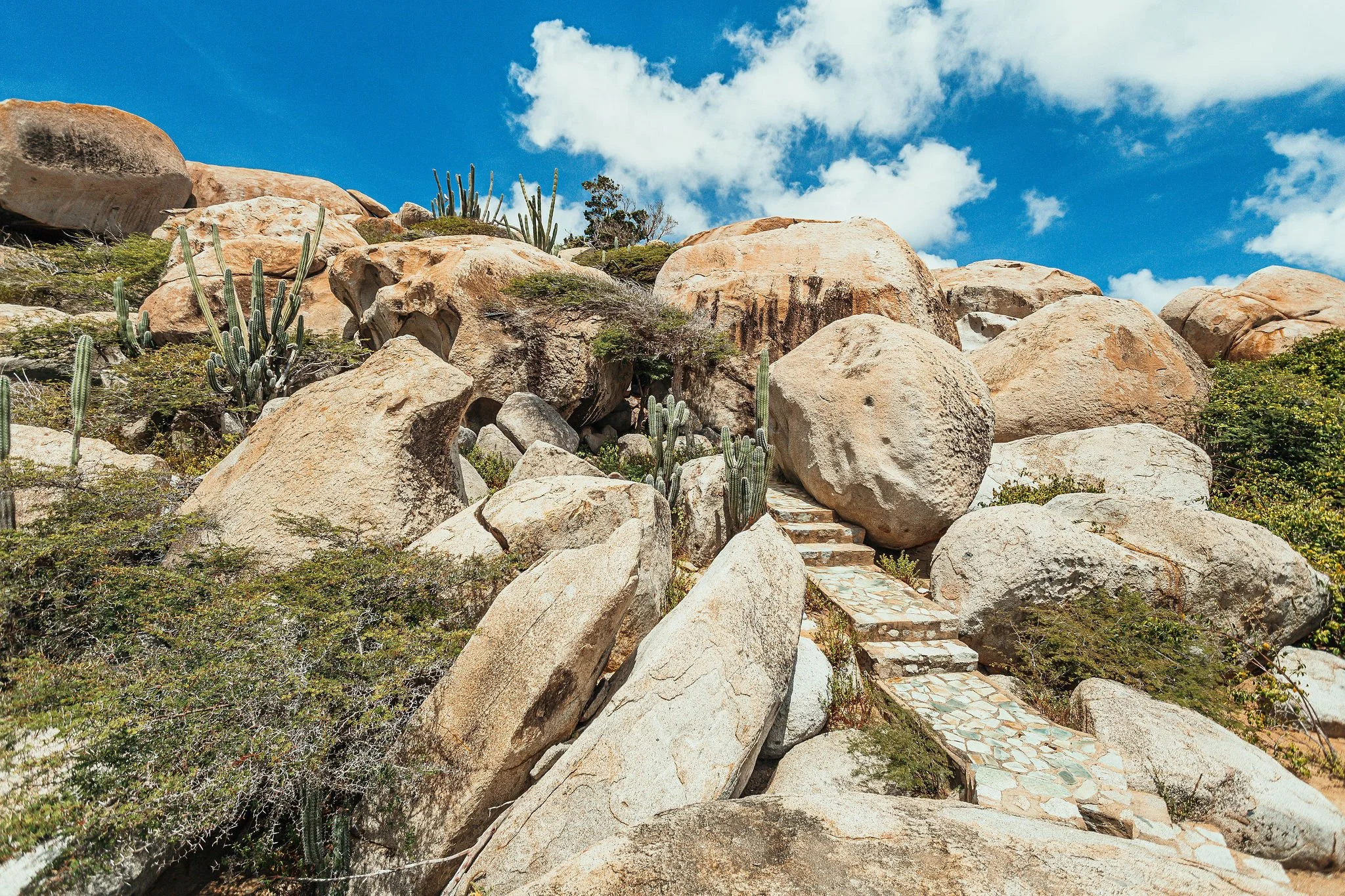 Ayo rock formations aruba
