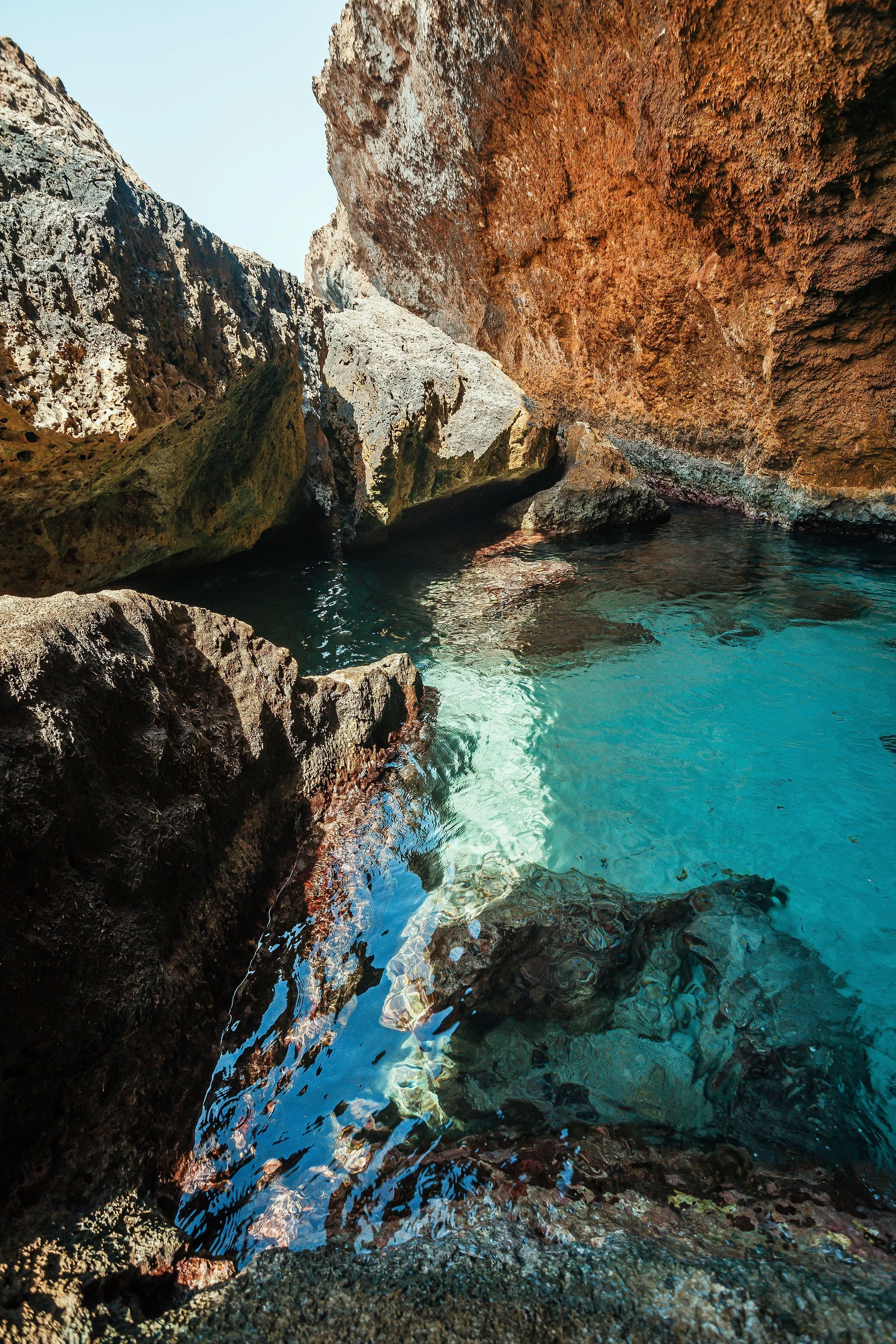 Natural pool aruba