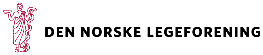 Logo for Den norske legeforeningen