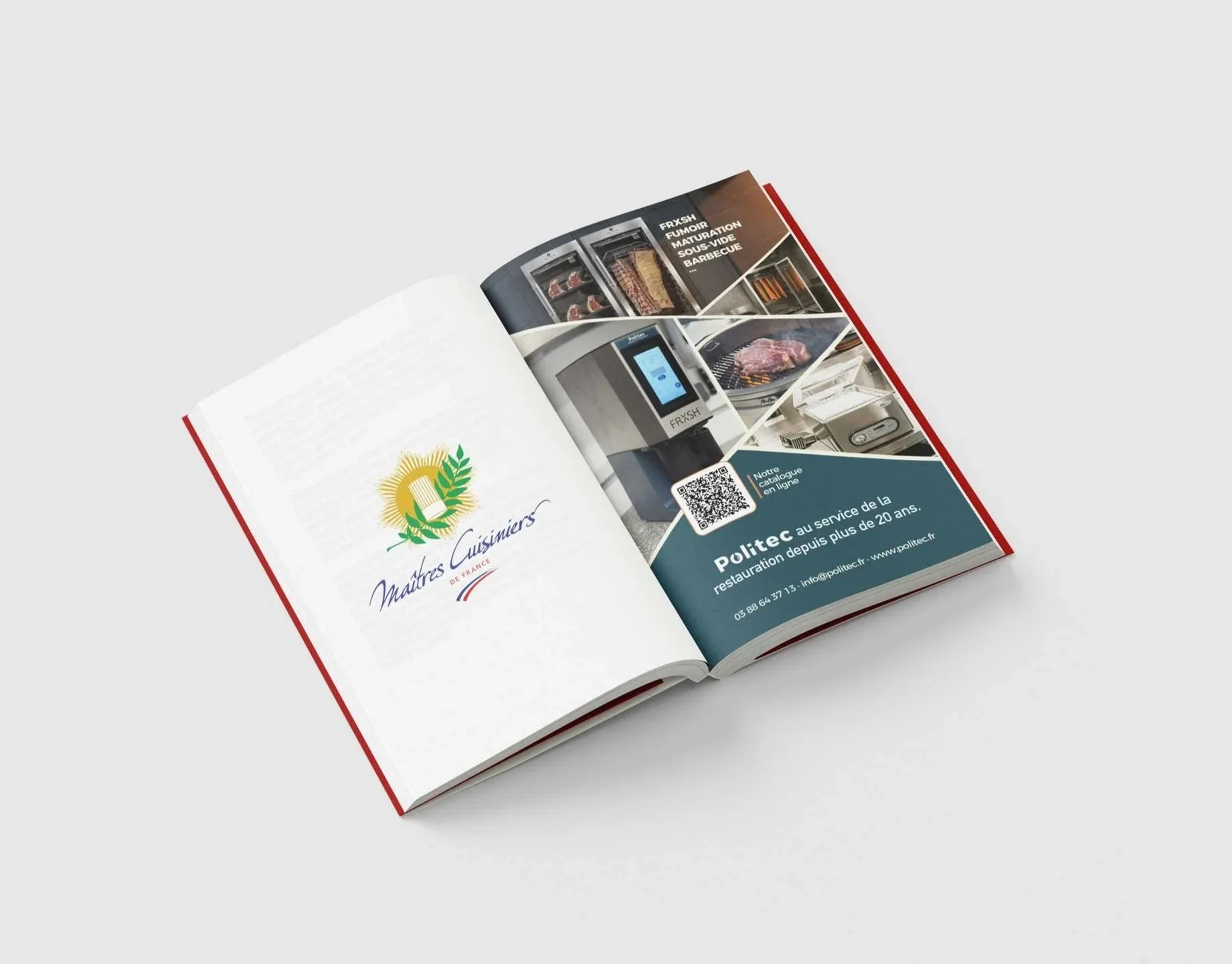Brochure commerciale de la société Politec.