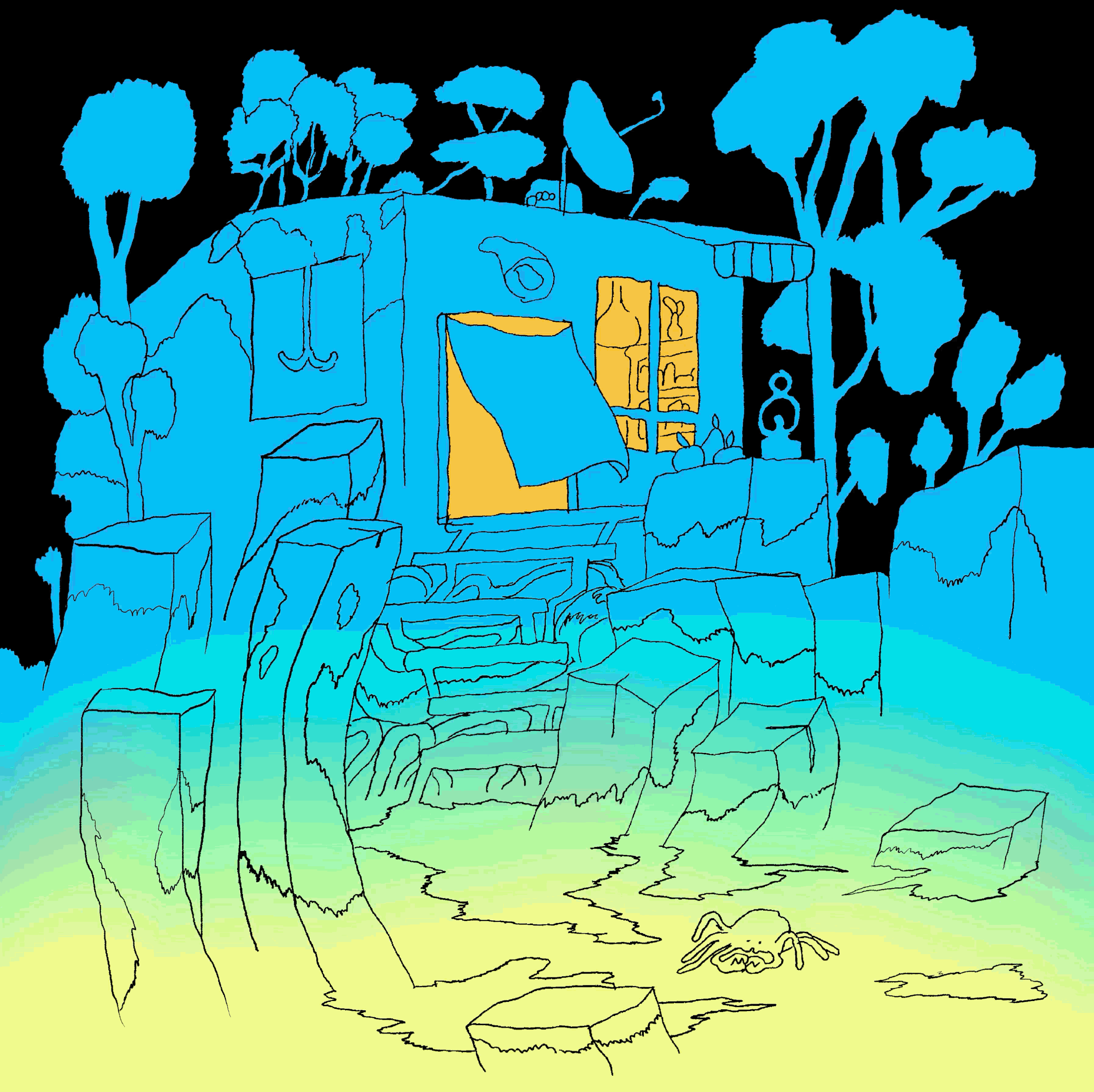 paysages dégradés