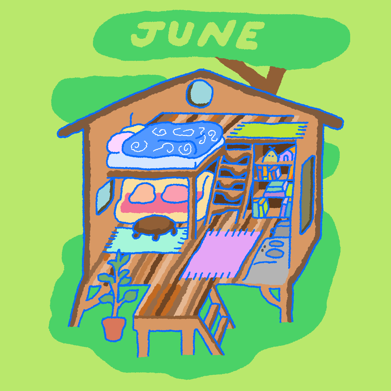 une maison par mois