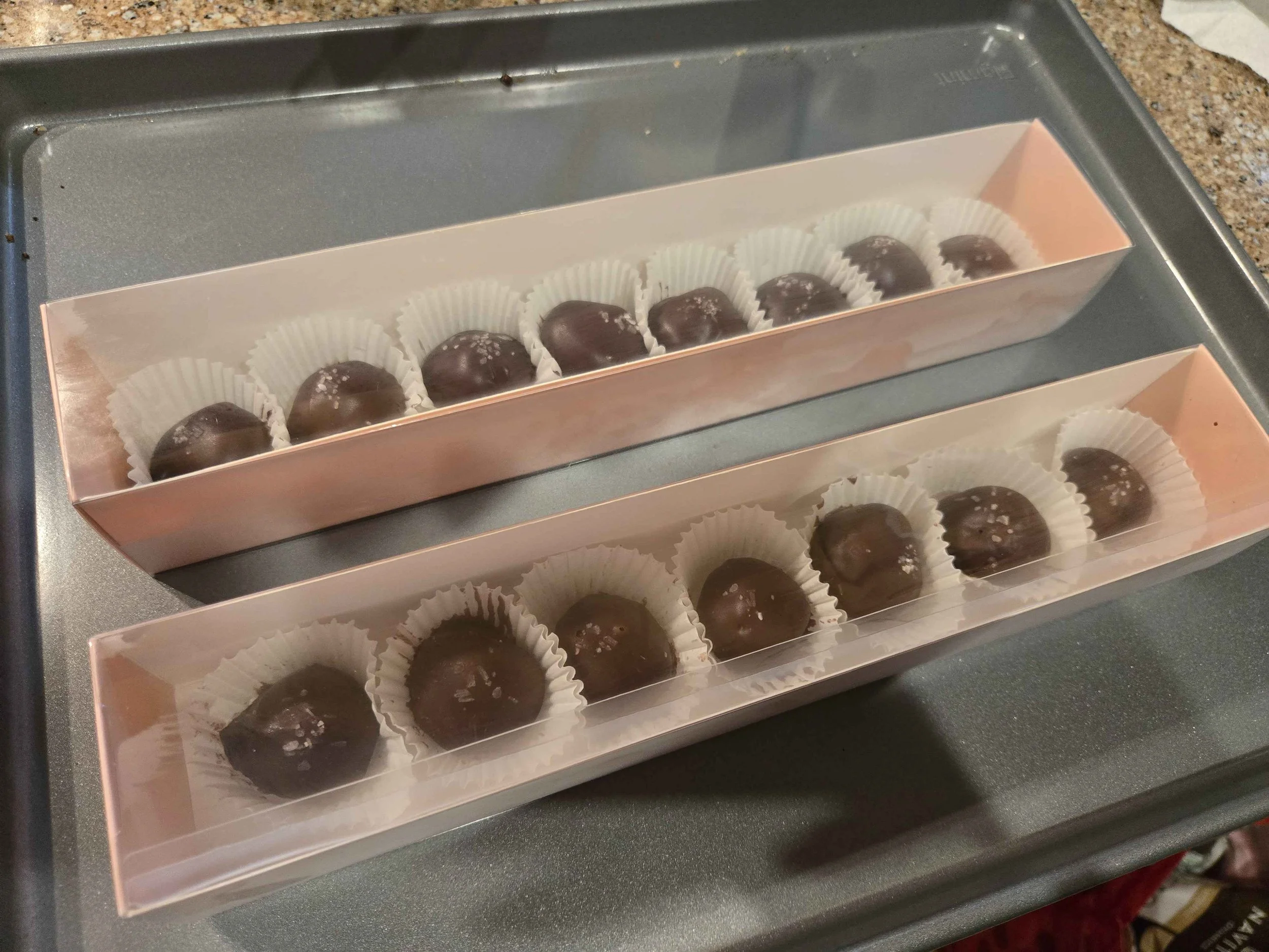 Almond London: Dark Chocolate Sea Salt