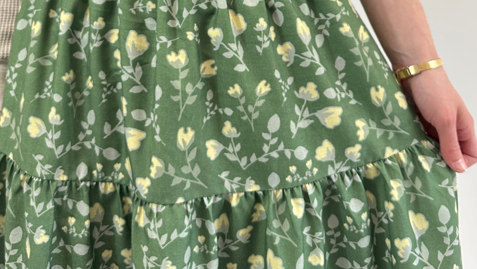 The Rod That Blossomed skirt designed for elegant modest styling