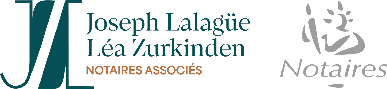 Joseph LALAGÜE et Léa ZURKINDEN, Notaires Associés