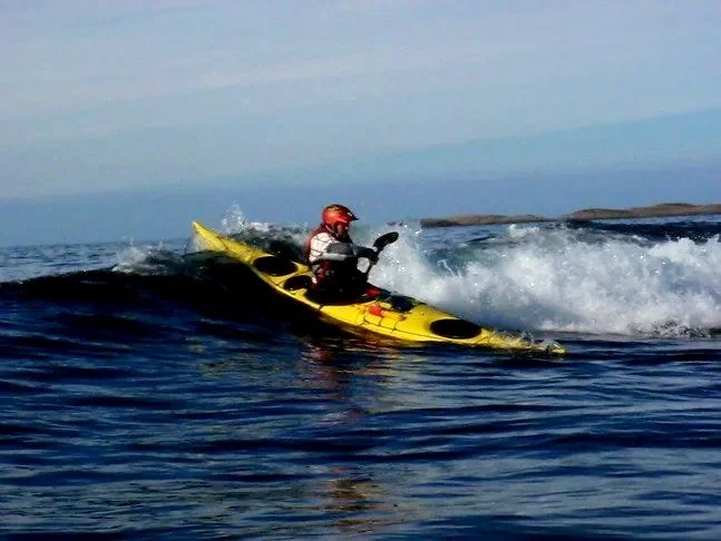 Havkajakk padling