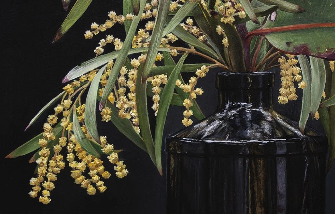 Gumnut and Wattle in Hendrick's Bottle