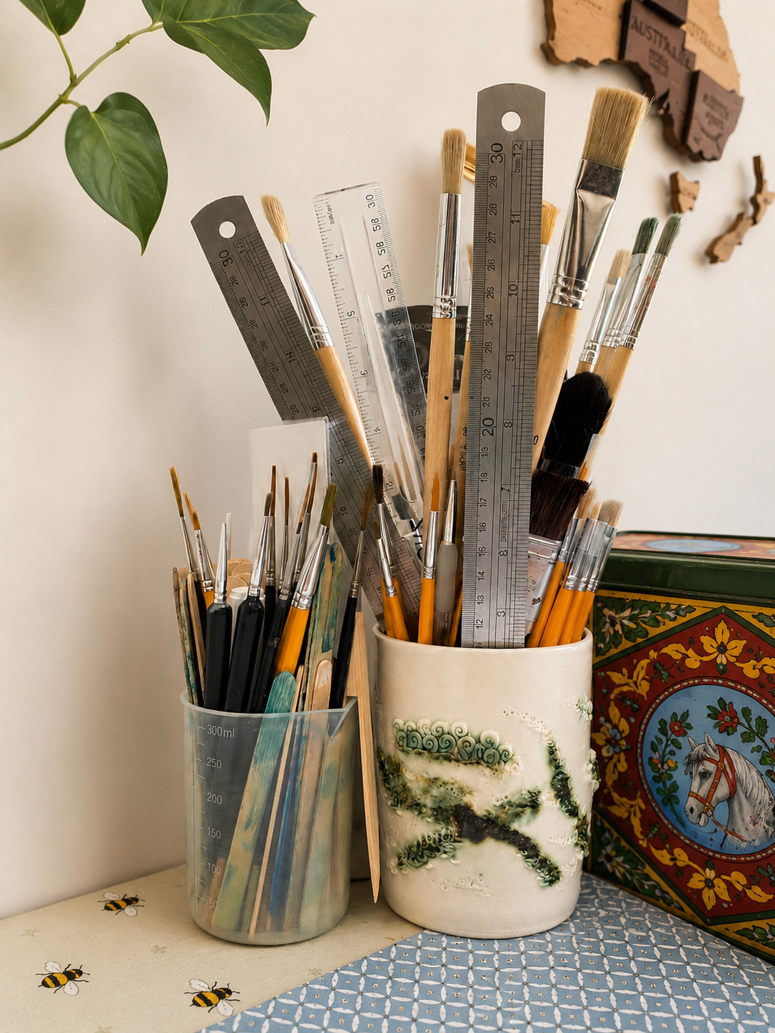 What Is Reverse Glass Painting? Discover the Art of Painting in Reverse