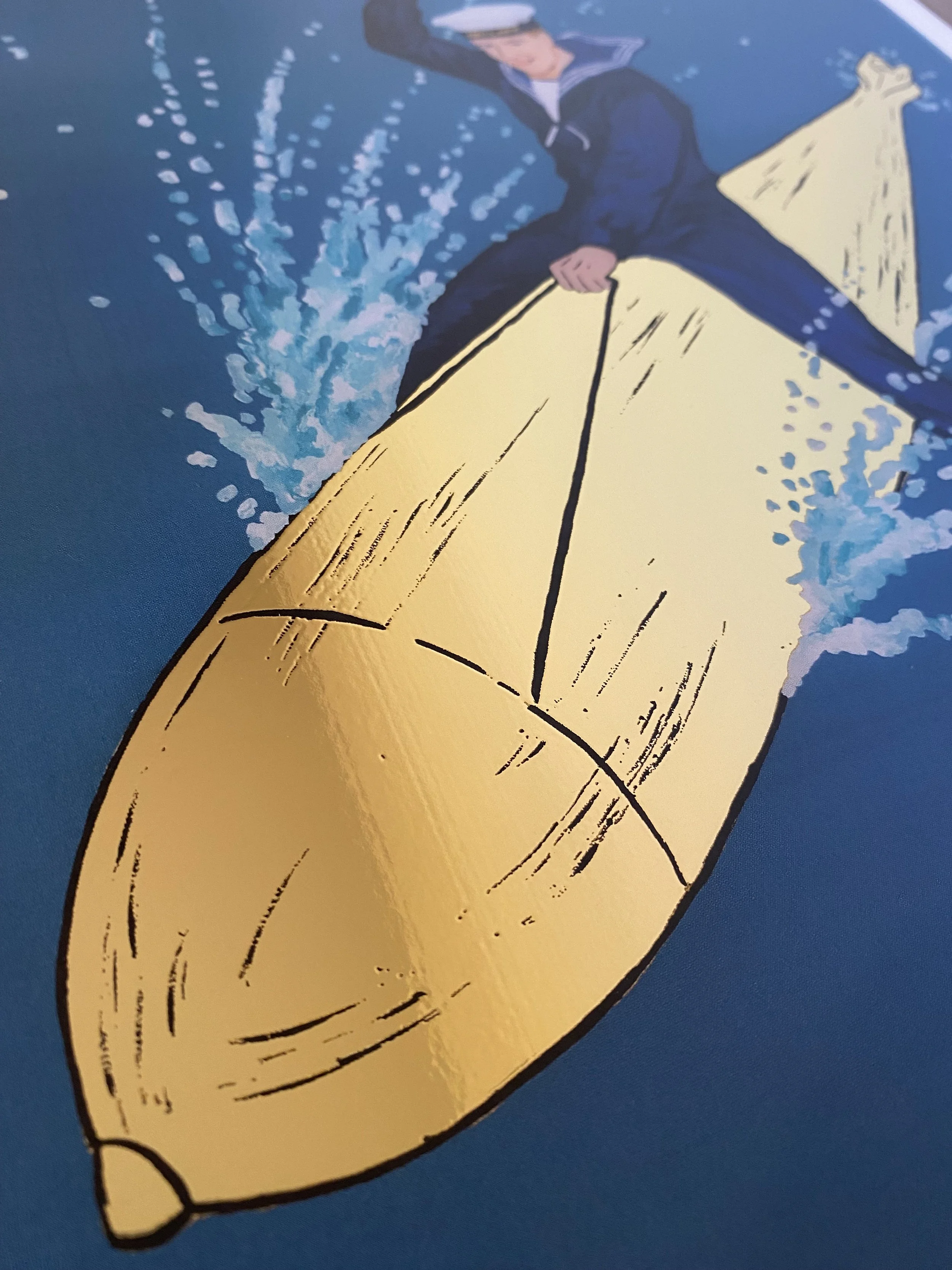 Riding the Thunder - Pritn - Gold Foiling .jpeg