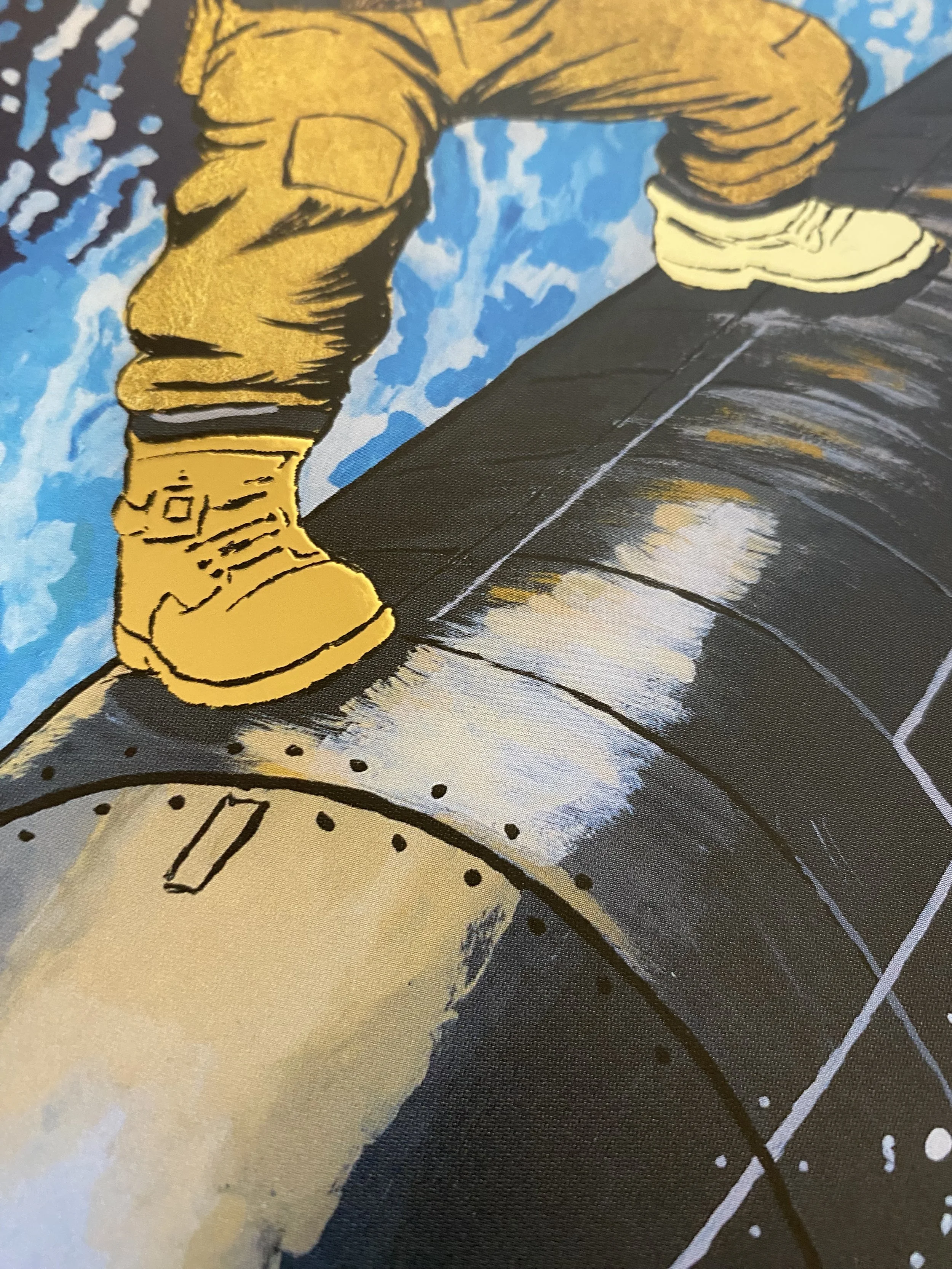 Surfing the Deep Pritng - Close Up Boots.jpeg