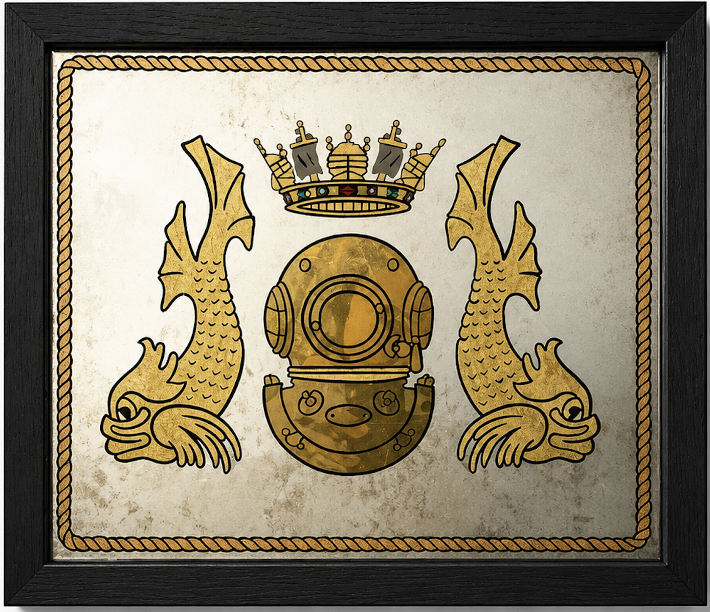 Royal Navy - Divers Crest 