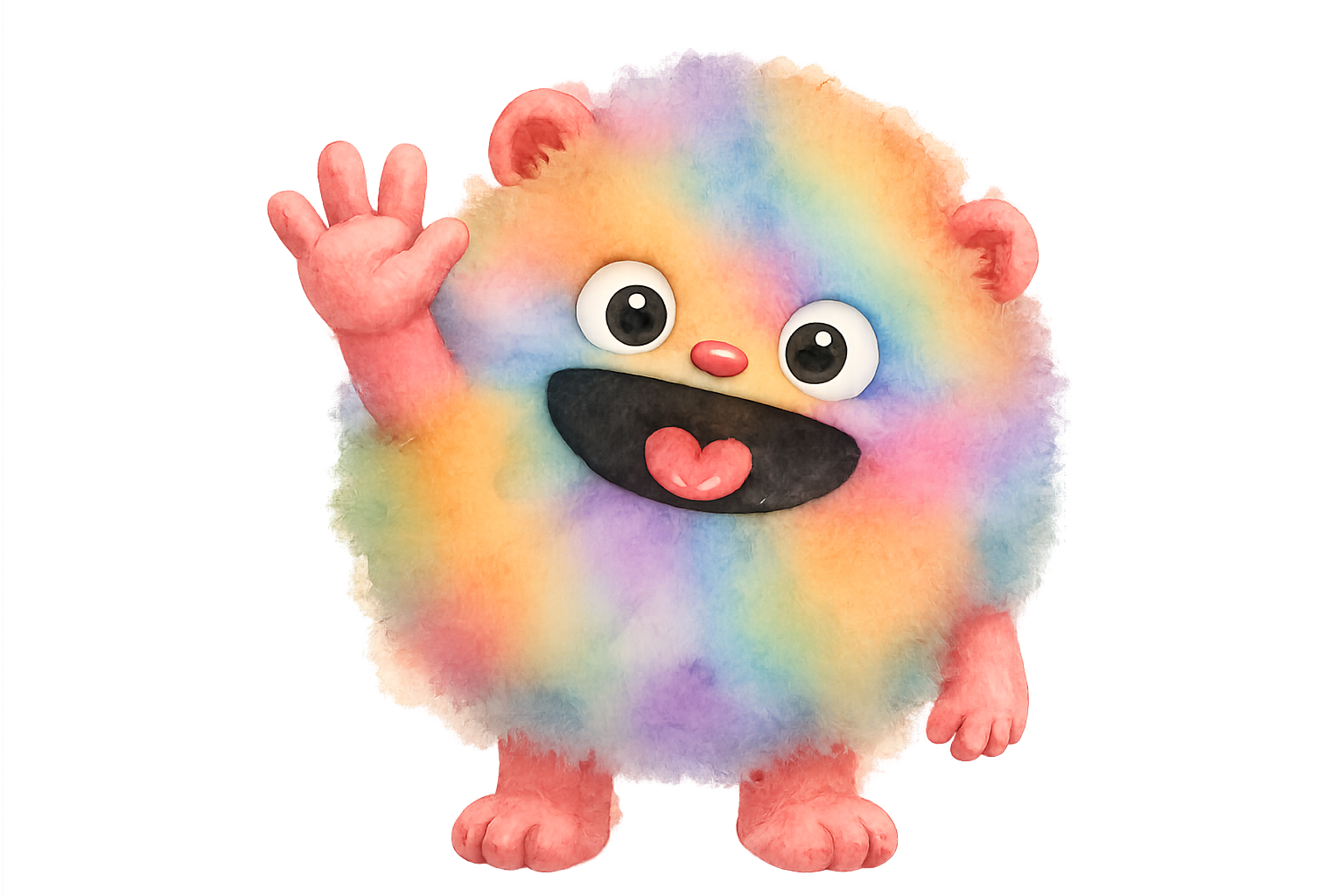 Awu the colourful companion from Little Mandarin Spark
