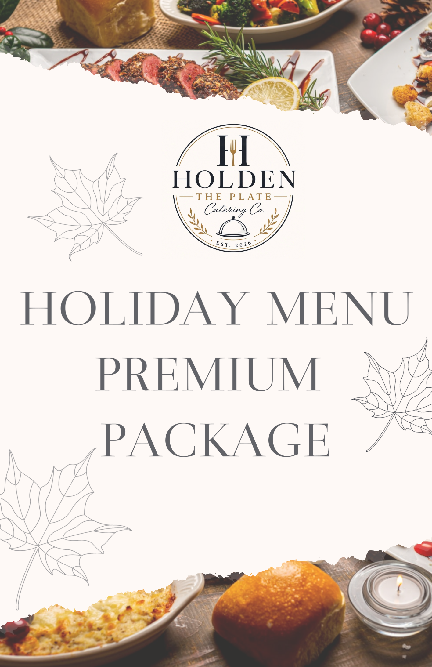 Premium Holiday Dinner package