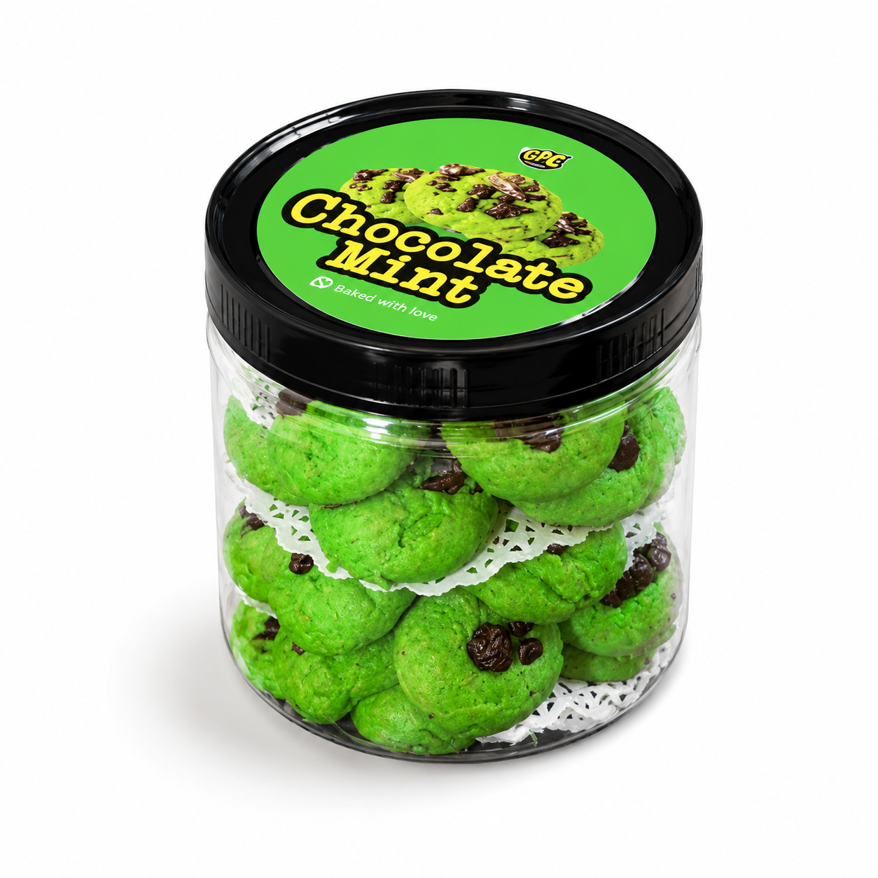 Chocolate Mint Cookies (XL)