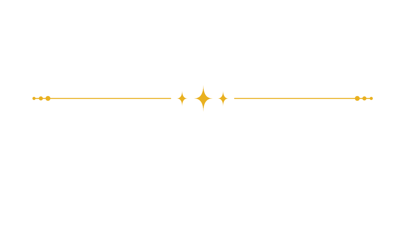 Inspirational quote: 'Dream Big, Work Hard, Stay Humble' with decorative stars and lines, black background, gold accents.