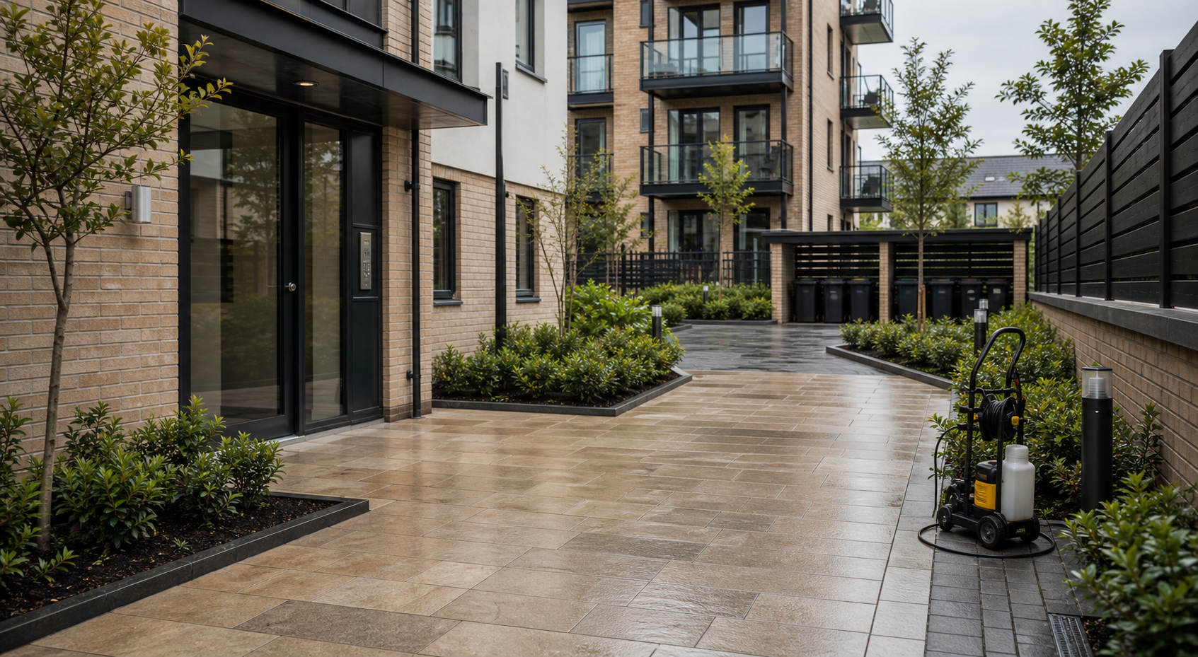 External cleaning