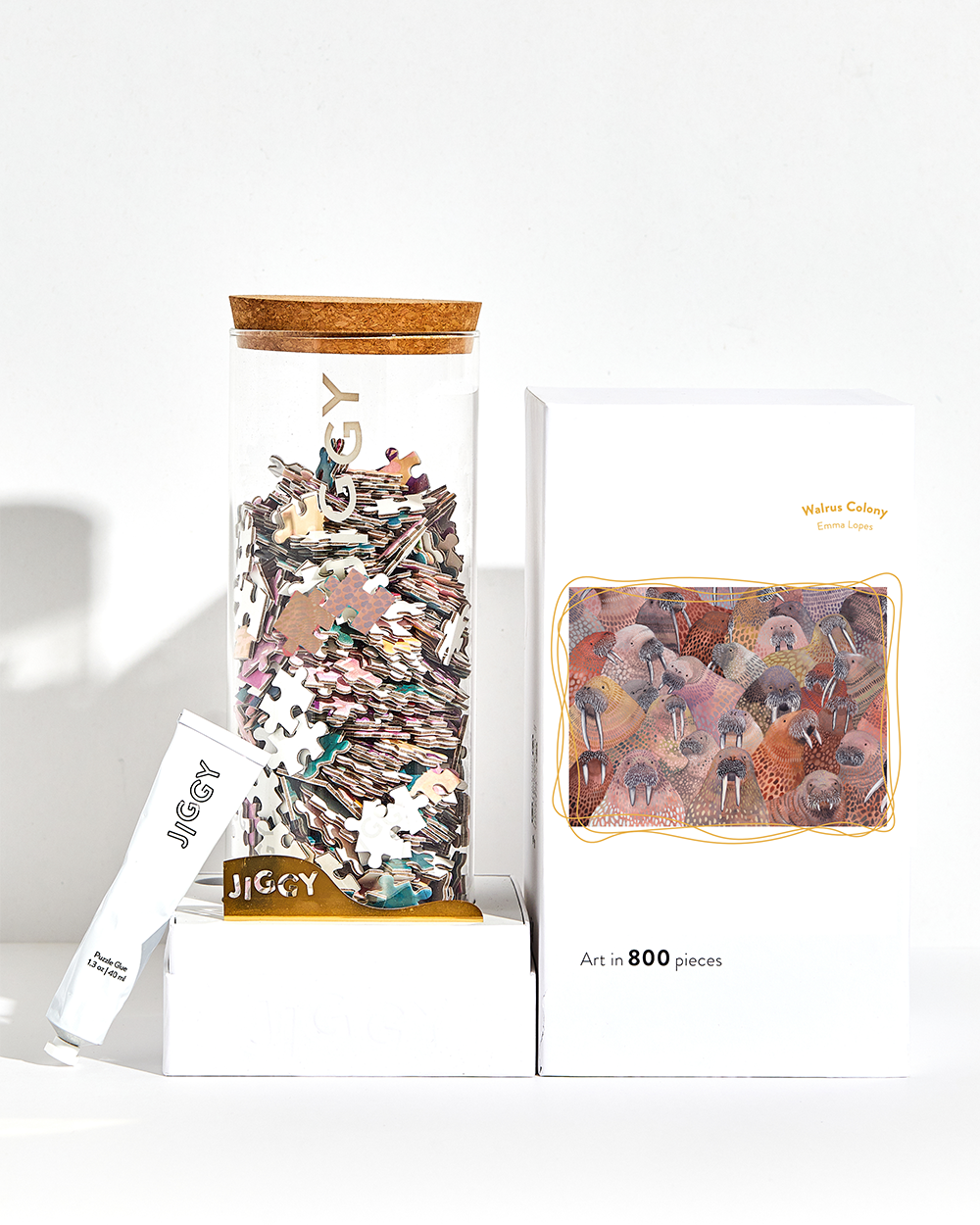Walrus Colony puzzle collaboration with Jiggy Puzzles