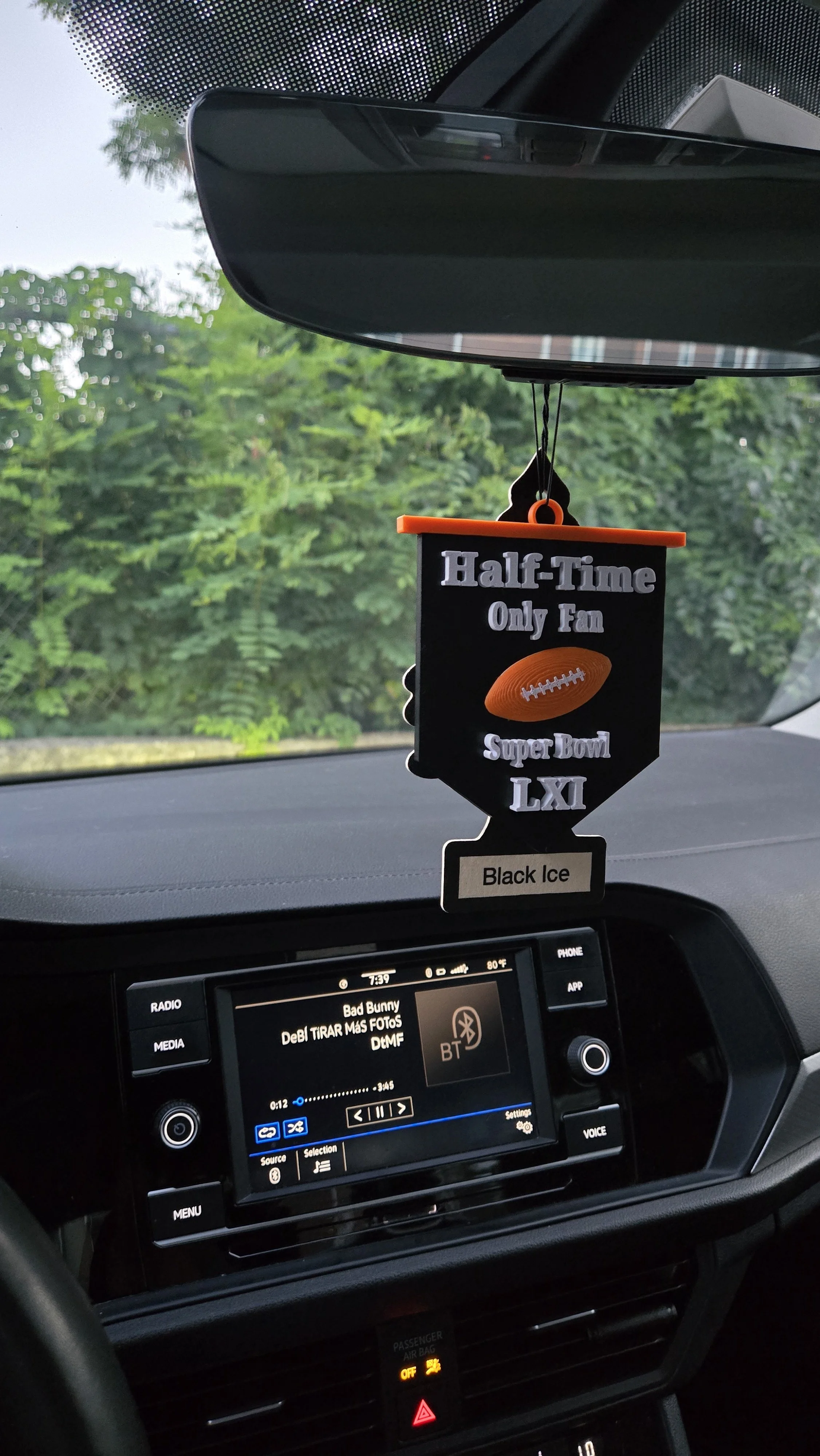 Half-Time Only Fan Ornament - Super Bowl LXI