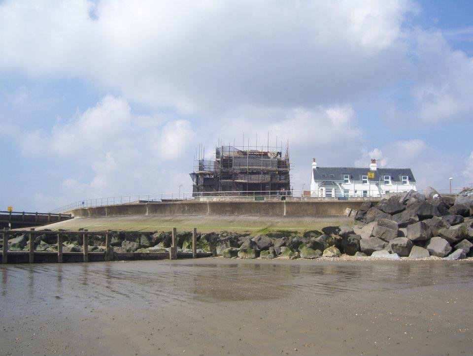 Gull point from the beach.JPG