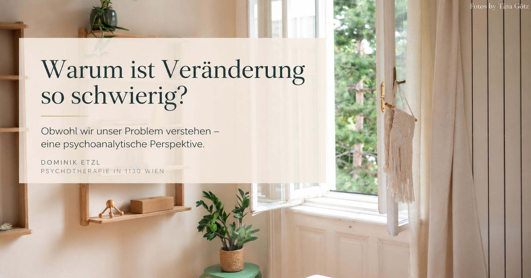 Warum ist Veränderung schwierig, obwohl man sein Problem versteht?