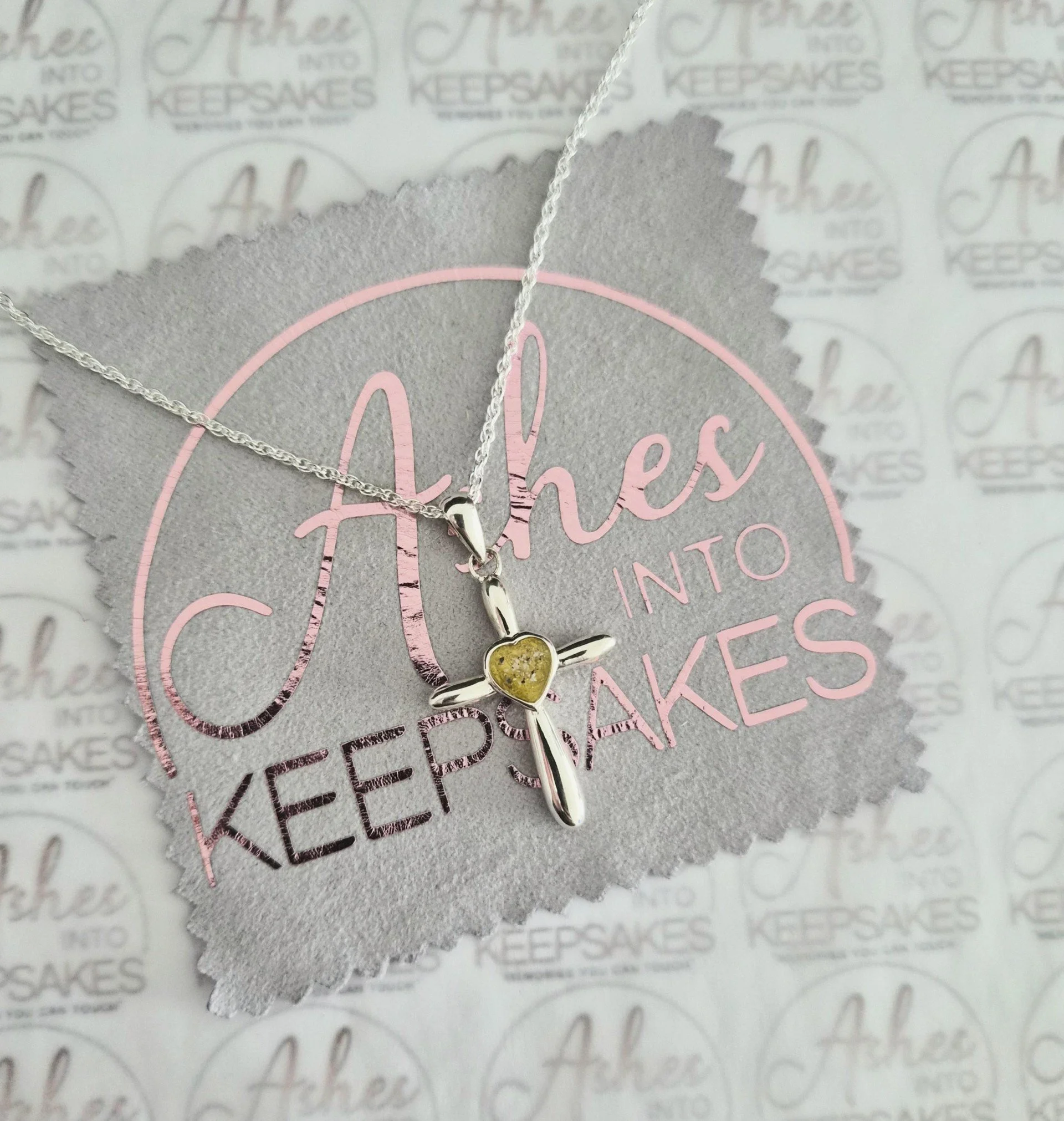 Heart Cross Pendant