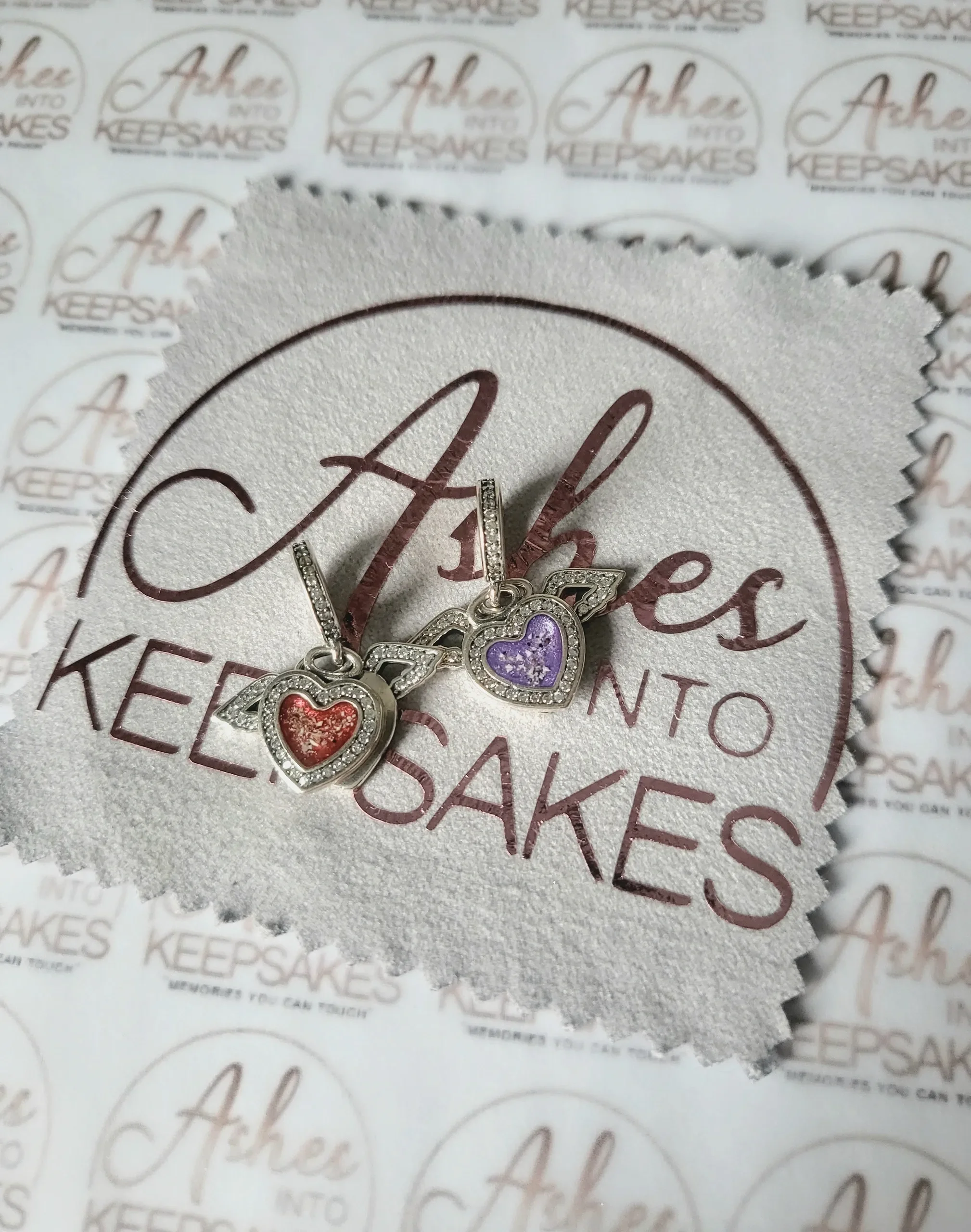 Heart & Wings Charm