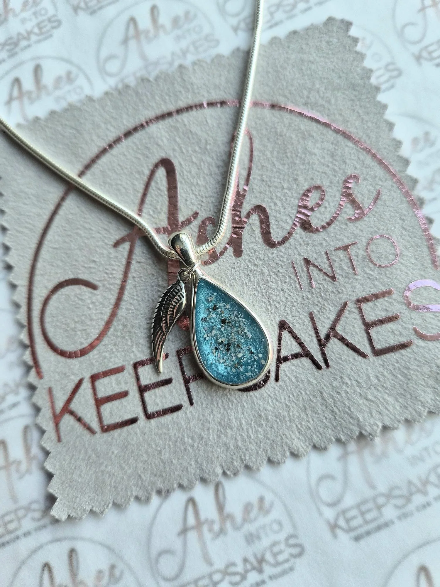 Pear & Wing Pendant
