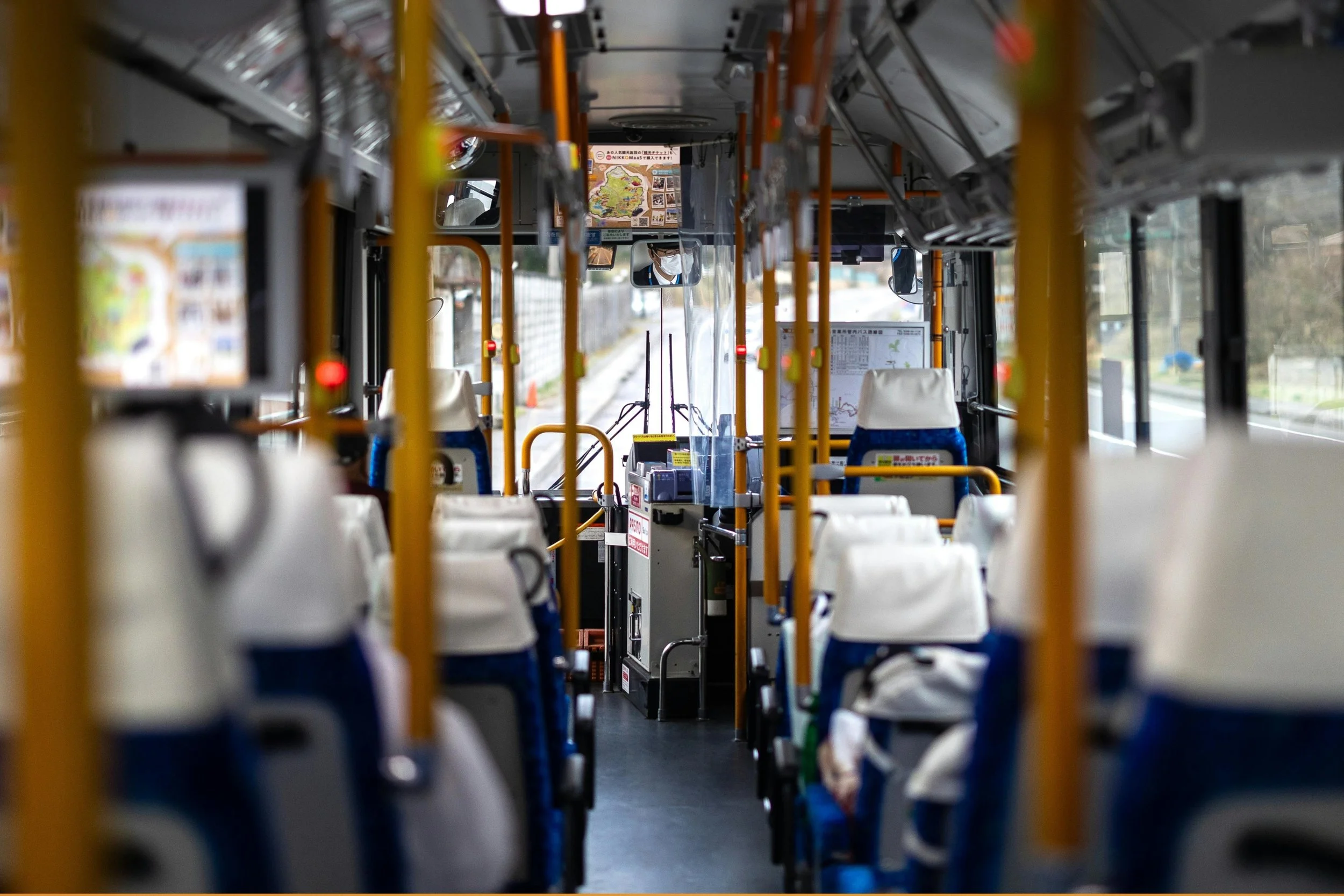 Injured as a Passenger When a Bus Hit the Vehicle in Front