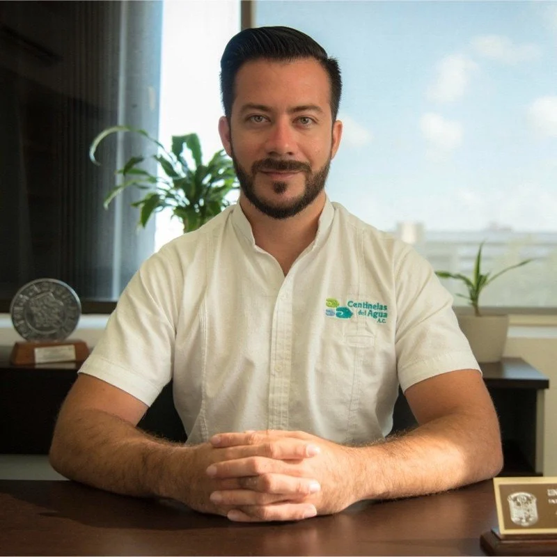 CEO and water conservationist Alejandro Lopez