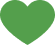 Green heart icon