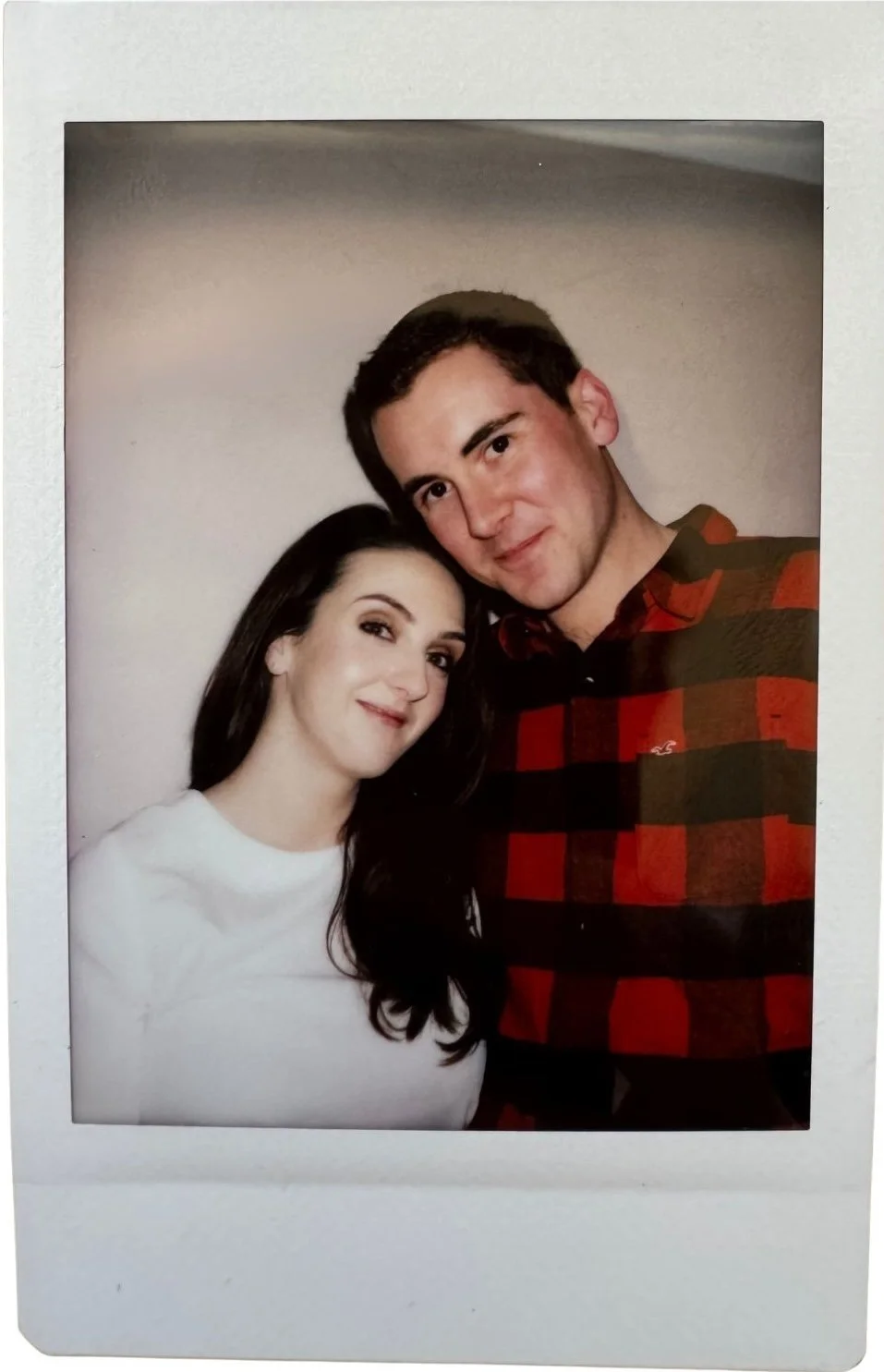 Jacs and her husband Simon before having children