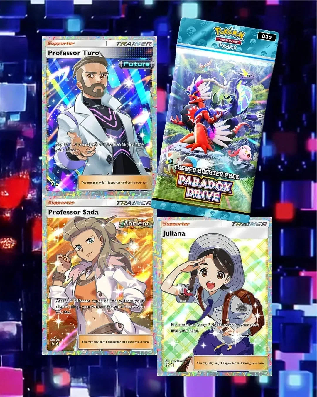 Pokémon TCG Pocket Update: The "Paradox Drive" Expansion Shakes