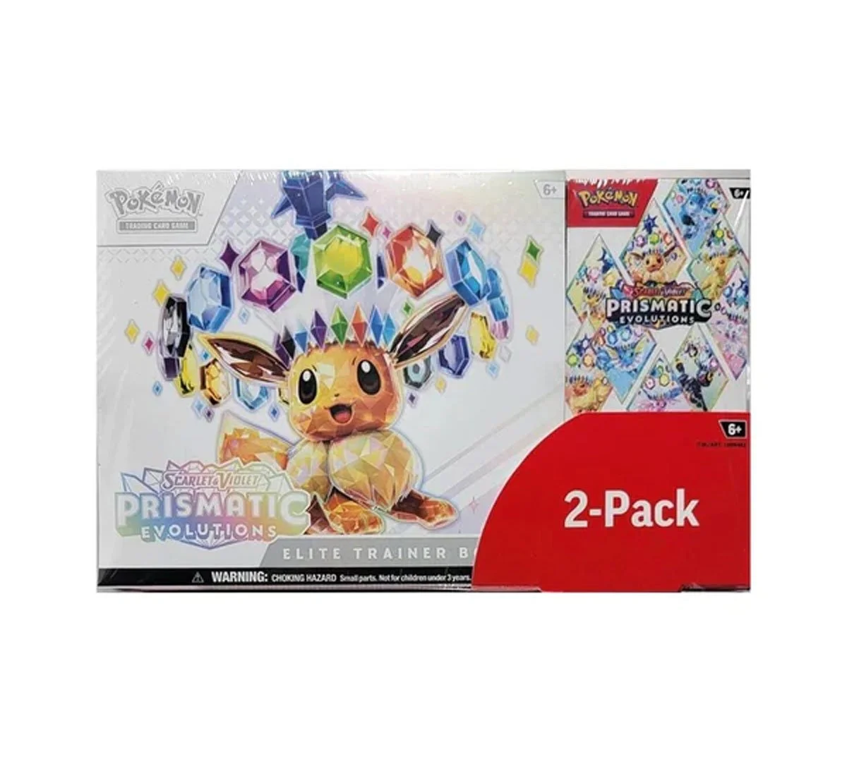 Prismatic Evolutions 2-Pack (Elite Trainer Box and Booster Bundle)