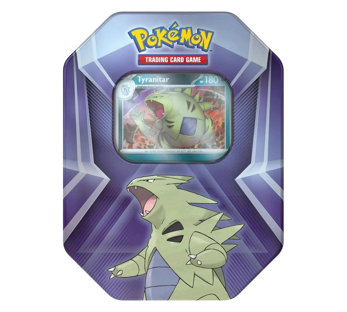 Tyranitar Triple Whammy Medium Tin