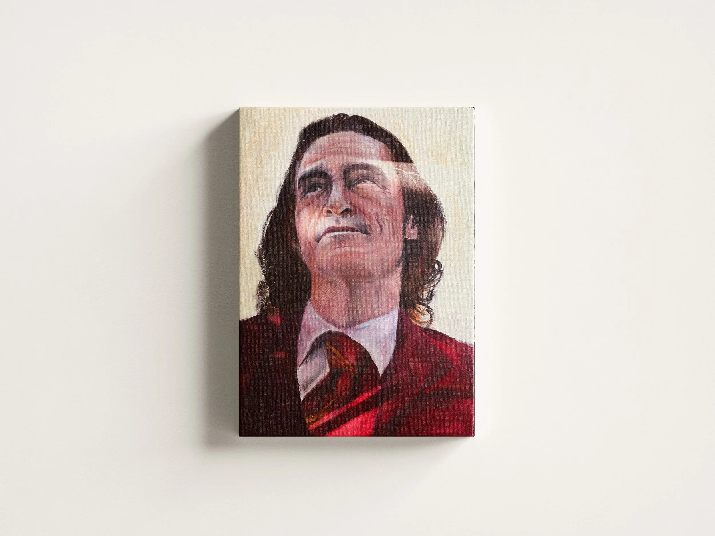 Arthur's Ascent: Oil on an 11.69 x 16.54-inch canvas 